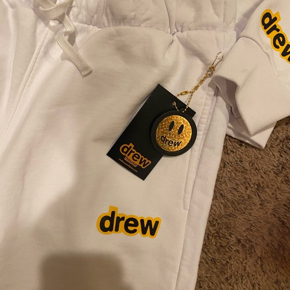 Authentic House of Drew white hoodie & white joggers - Picture 2 of 9